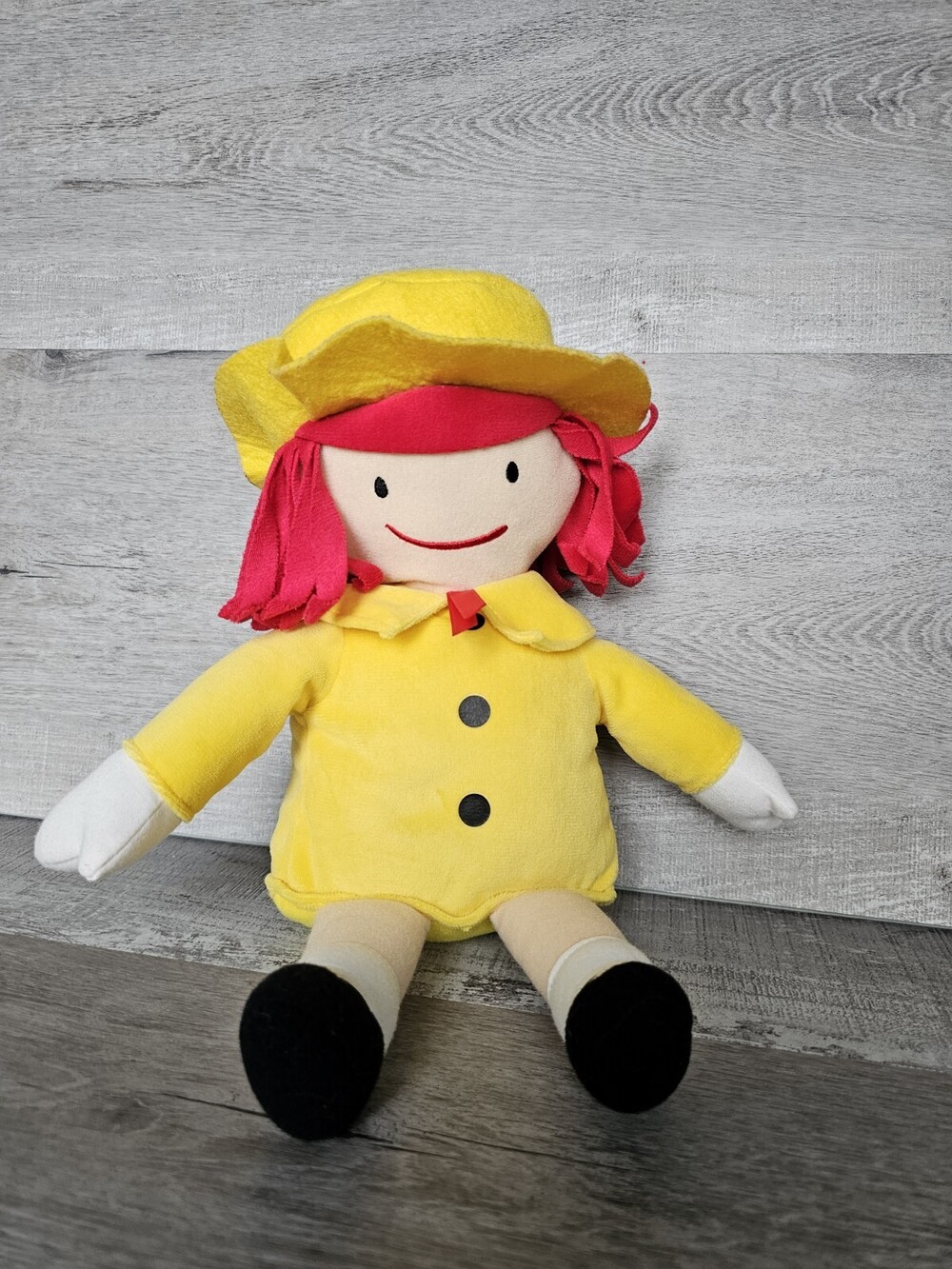 Plush Madeline Doll Ludwig Bemelmens Book Yottoy Retired Kohls Cares Kids 14"